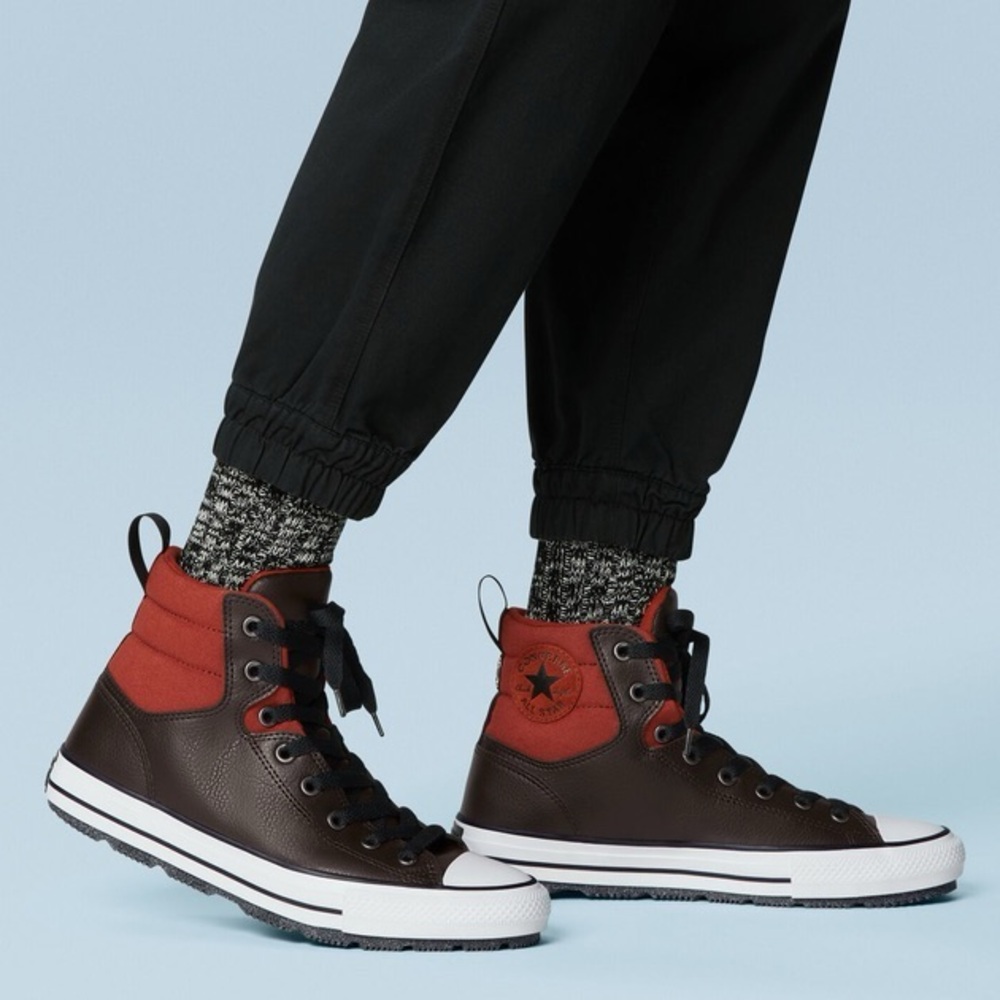 Converse CTAS berkshire boot velvet brown / rugged orange. NWT. Size:M10.5/W12.5